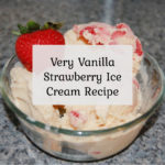 Very Vanilla Strawberry Ice Cream Recipe
