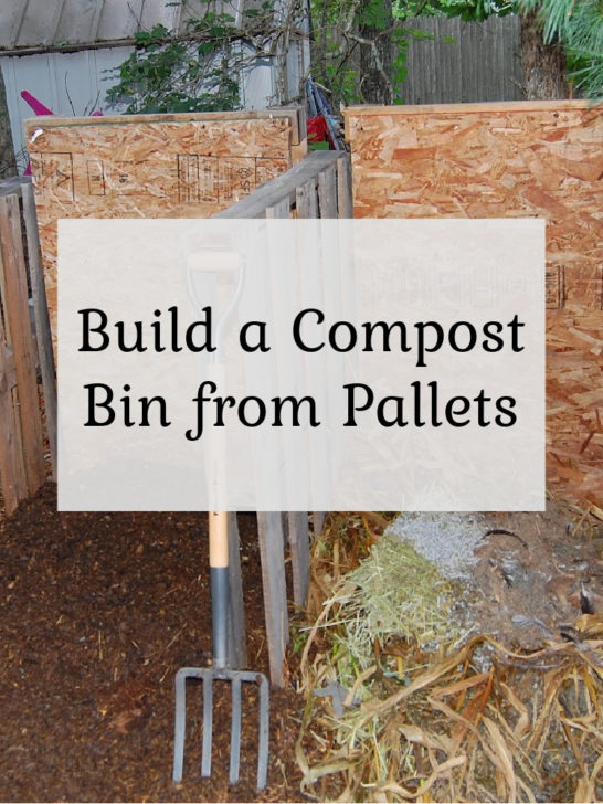 Build a Compost Bin from Pallets