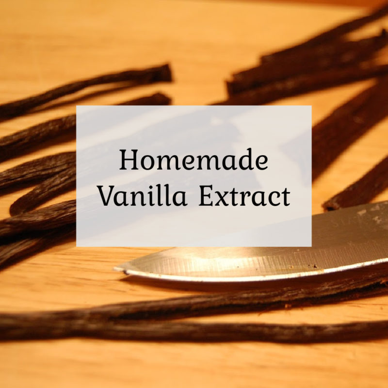 homemade vanilla extract