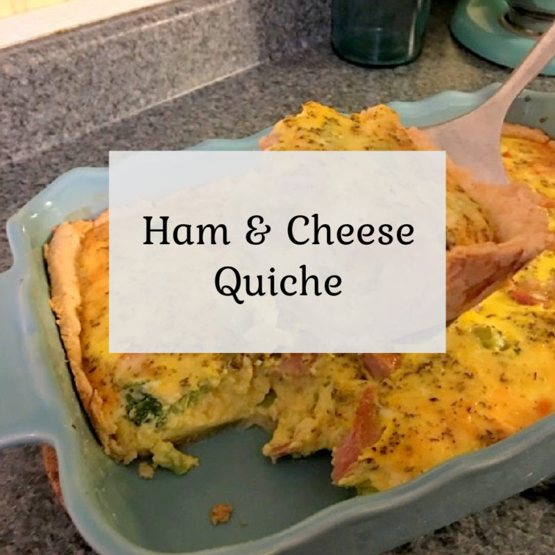 Ham & Cheese Quiche
