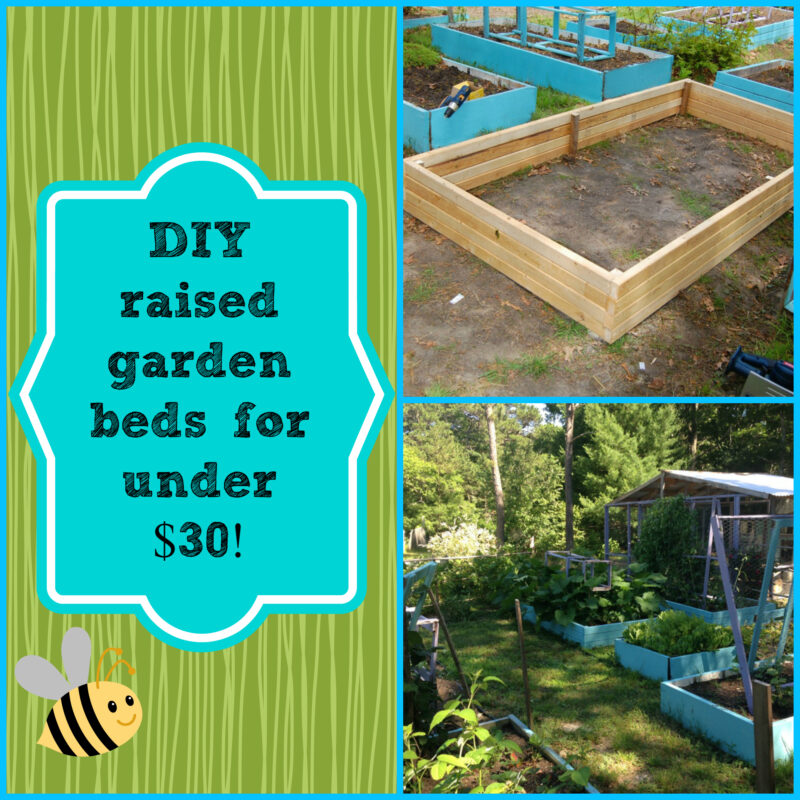 DIY Super Easy Raised Garden Bed for under $30