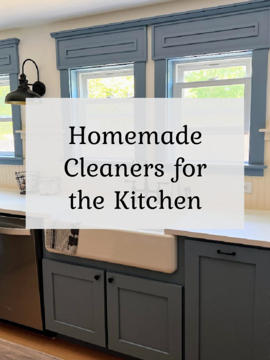 Homemade Cleaners That Really Work For Your Kitchen!
