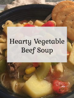 Hearty Vegetable Beef Soup