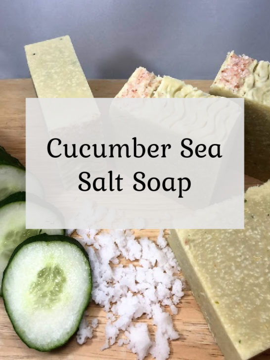 Cucumber Sea Salt Soap