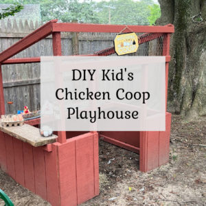 DIY Chicken Coop Playhouse