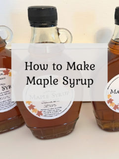 How to Make Maple Syrup